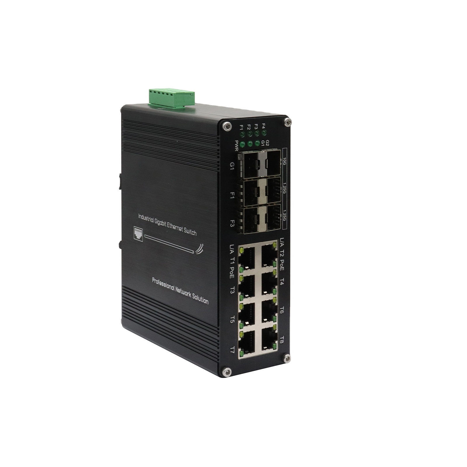 10G Sfp+ Switch 8 Port - 8 x PoE + 4 x