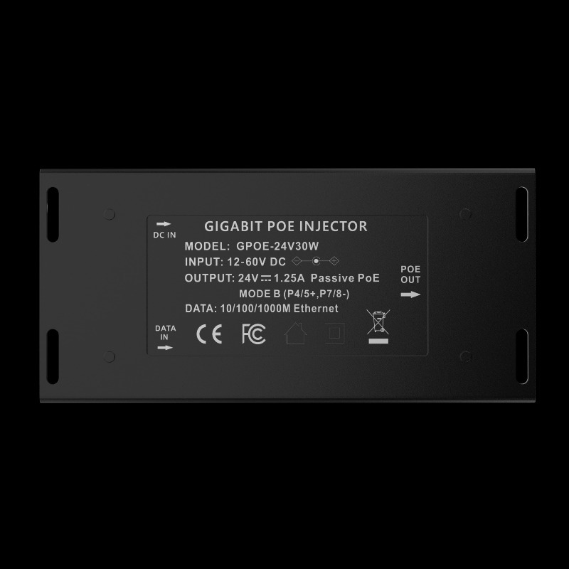 Poe Injector Gigabit 30W - 24V 30W ギガビット POE コンバーター POE