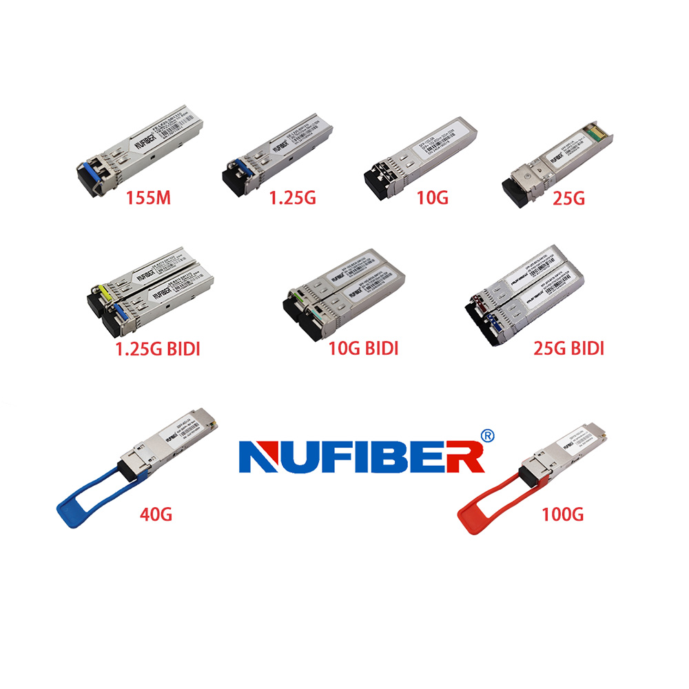 Sfp Module 10G Lr - 5個入り Nufiber 155M 1G 10G 25G