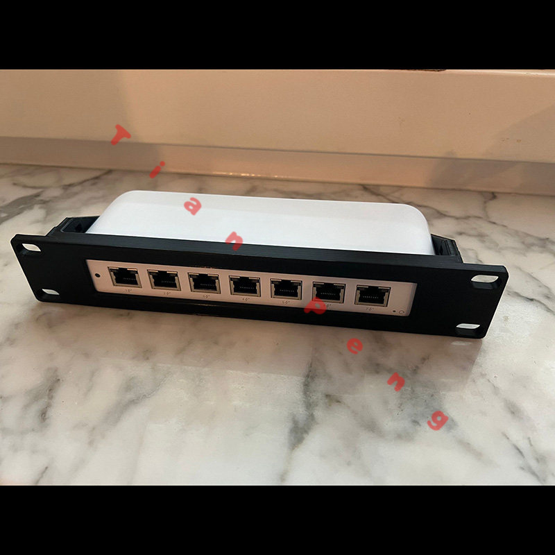 Network Switch Rack Mount 1U - WYORESY for UniFi (USW-Ultra-60W) スイッチ 1U