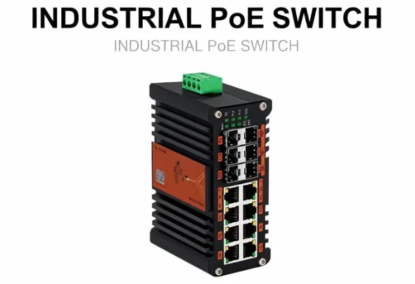 10G Sfp+ Switch 8 Port - 産業用L2+マネージドPoEスイッチ、8ポート10G SFP+、4ポートギガビットSFP、802.3at規格、240W、IPカメラネットワーク用