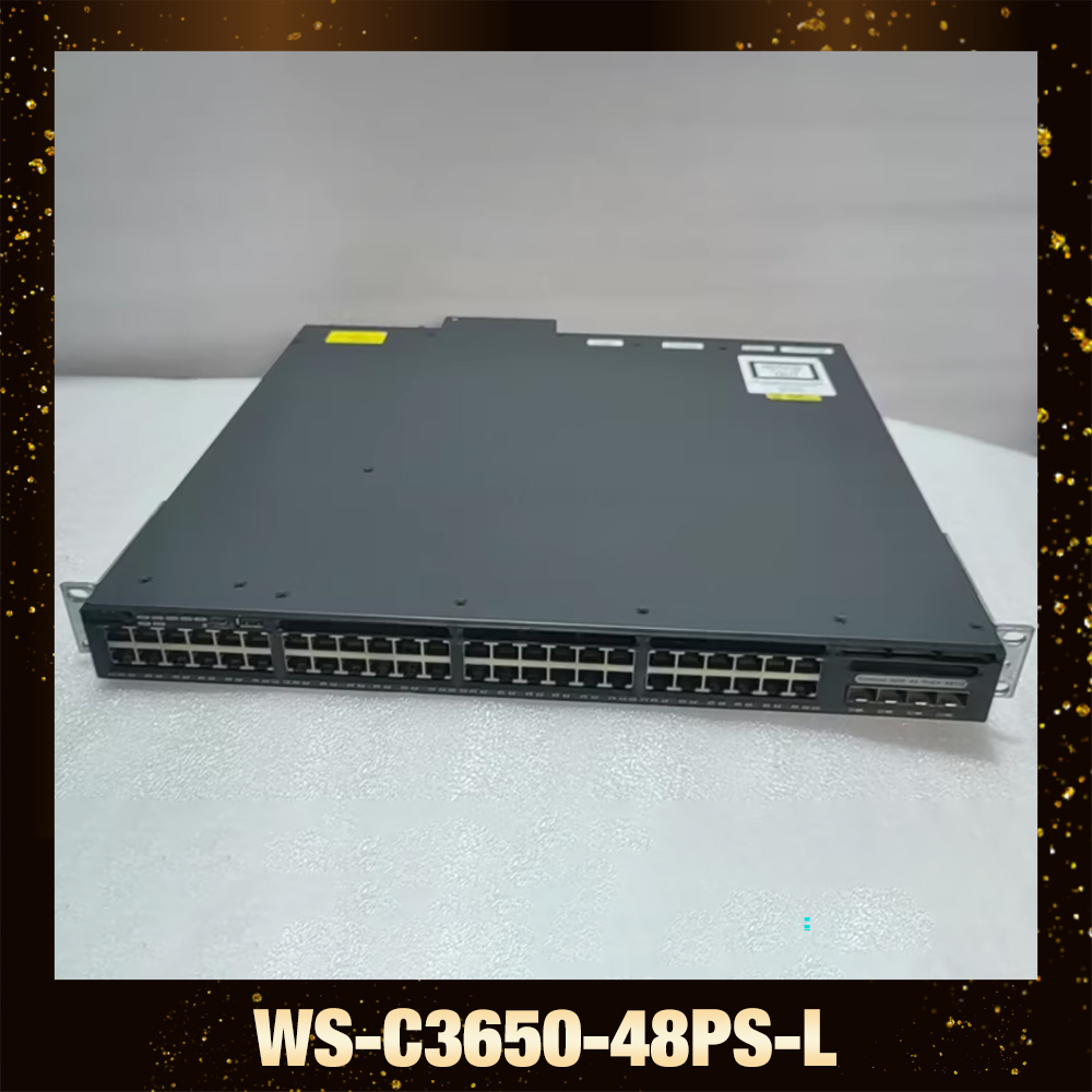 Switch 48 Port Poe Gigabit - WS-C3650-48PS-L 48ポート フルギガビット レイヤー3 マネジメント POE電源スイッチ