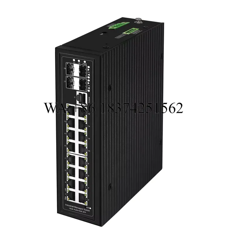 Wmwmnu 16ポートL3マネージド産業用イーサネットスイ - Poe Switch 16 Port 802.3At のレビューと価格
