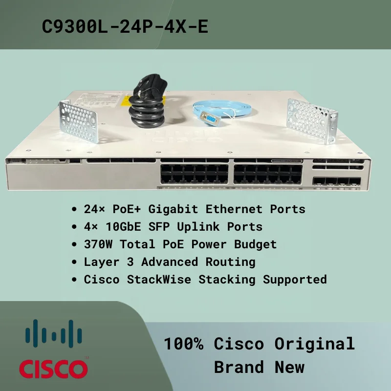 Catalyst 9300Lシリーズ C9300L-24P- - Layer 3 Switch 24 Port Sfp のレビューと価格