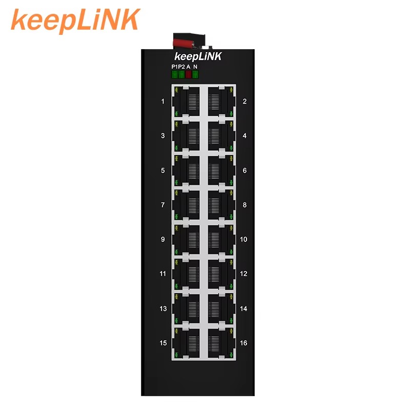 16ポート ギガビットスイッチ 産業用イーサネット アンマネ - Industrial Switch Din Rail Gigabit のレビューと価格