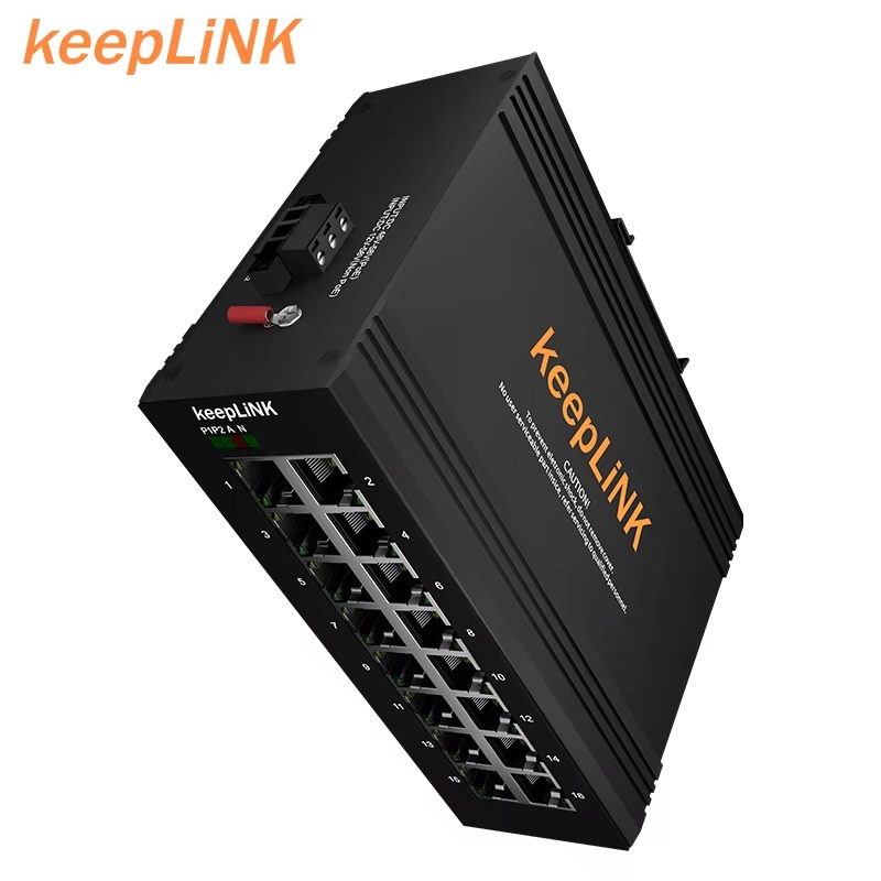 16ポート ギガビットスイッチ 産業用イーサネット アンマネ - Industrial Switch Din Rail Gigabit のレビューと価格