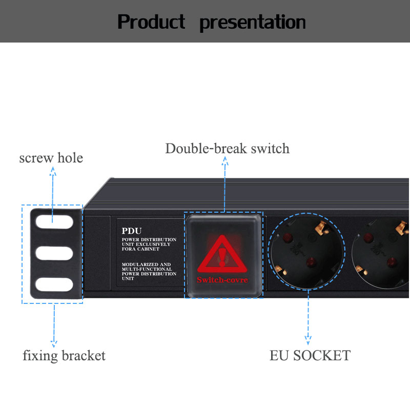 19inネットワークキャビネットラックマウント電源ストリップ - Network Switch Rack Mount 1U のレビューと価格