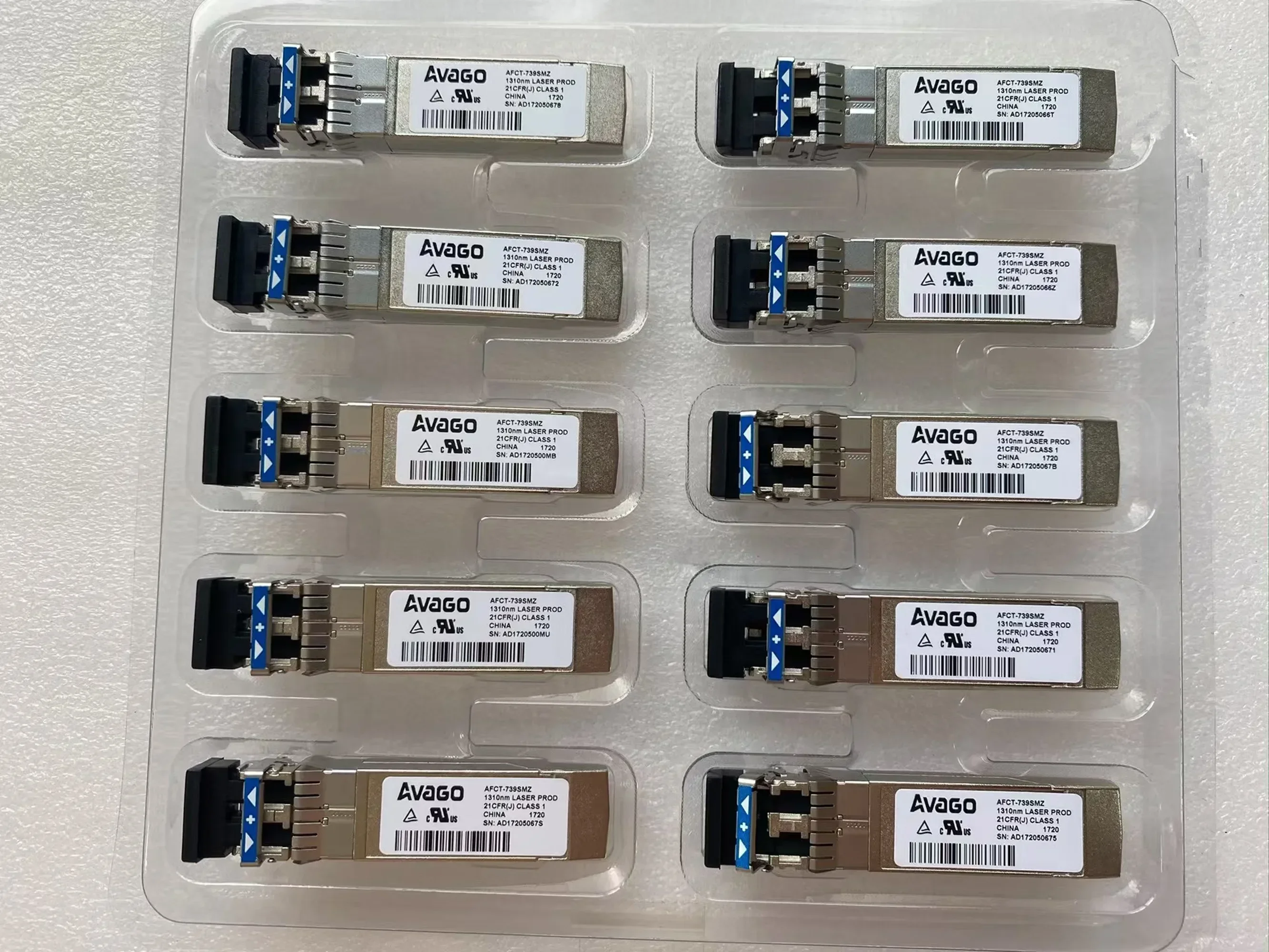 AVAGO AFCT-739SMZ 10G LR 1310n - Sfp Module 10G Lr のレビューと価格