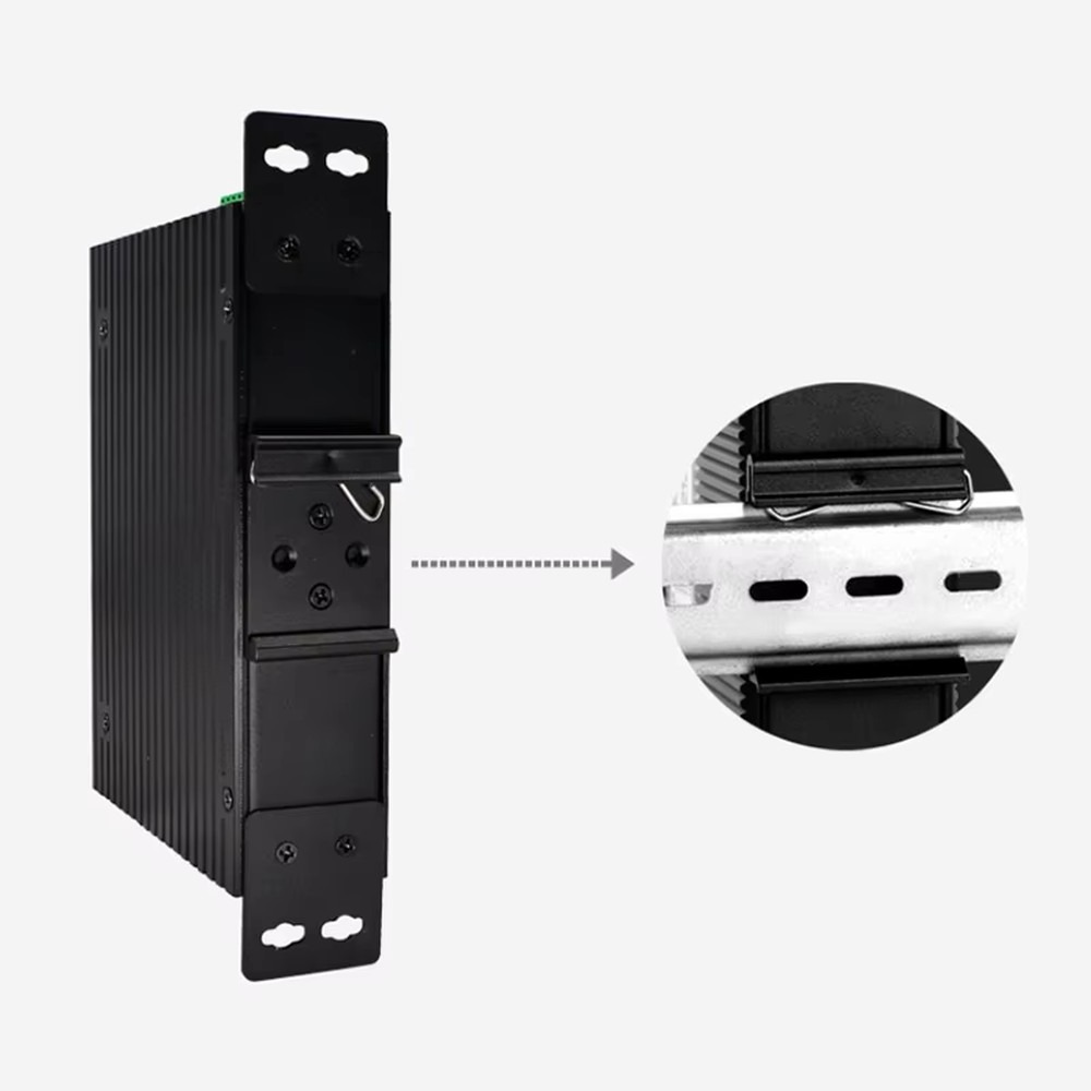 産業用DINレール8ポートギガビットL3マネージドスイッチ、 - Industrial Switch Din Rail Gigabit のレビューと価格