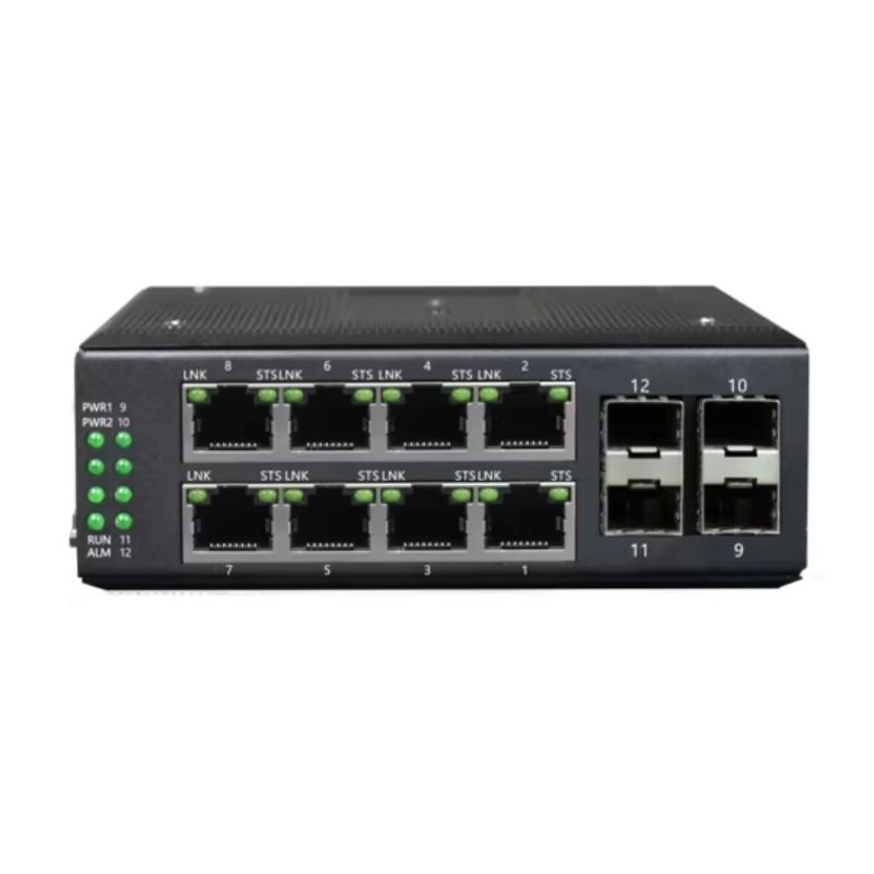 産業用DINレール光学式イーサネットギガビットスイッチ 8ポ - Industrial Switch Din Rail Gigabit のレビューと価格
