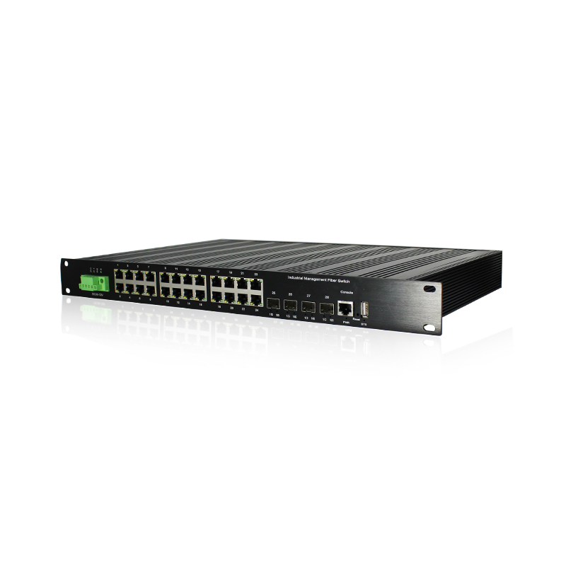 19インチラックマウントL3マネージド産業用イーサネットスイ - Switch 24 Port 10G Uplink のレビューと価格