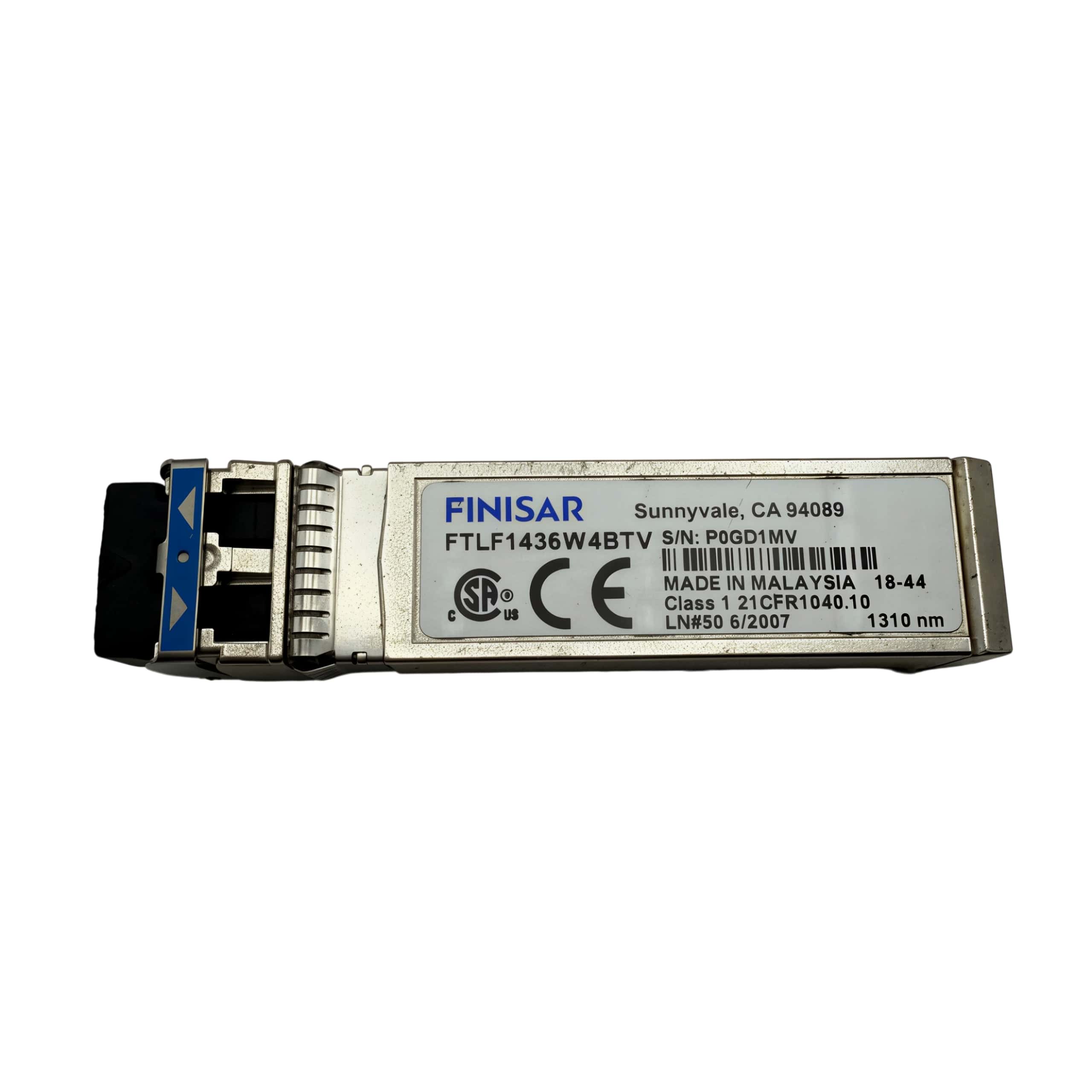 Finisar製オリジナルFTLF1436W4BTV 10G - Sfp Module 10G Lr のレビューと価格