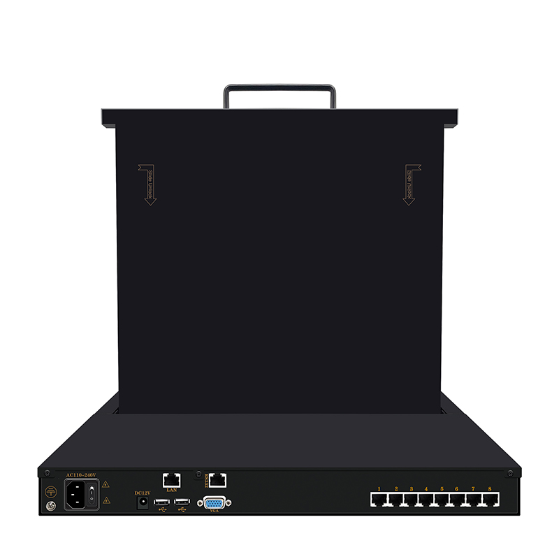 リモートアクセス対応KVMスイッチ。入力電圧：AC110V～ - Network Switch Rack Mount 1U のレビューと価格