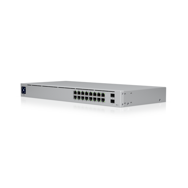 UniFi スイッチ PoE 16ポート USW-16-PO - Poe Switch 16 Port 802.3At のレビューと価格