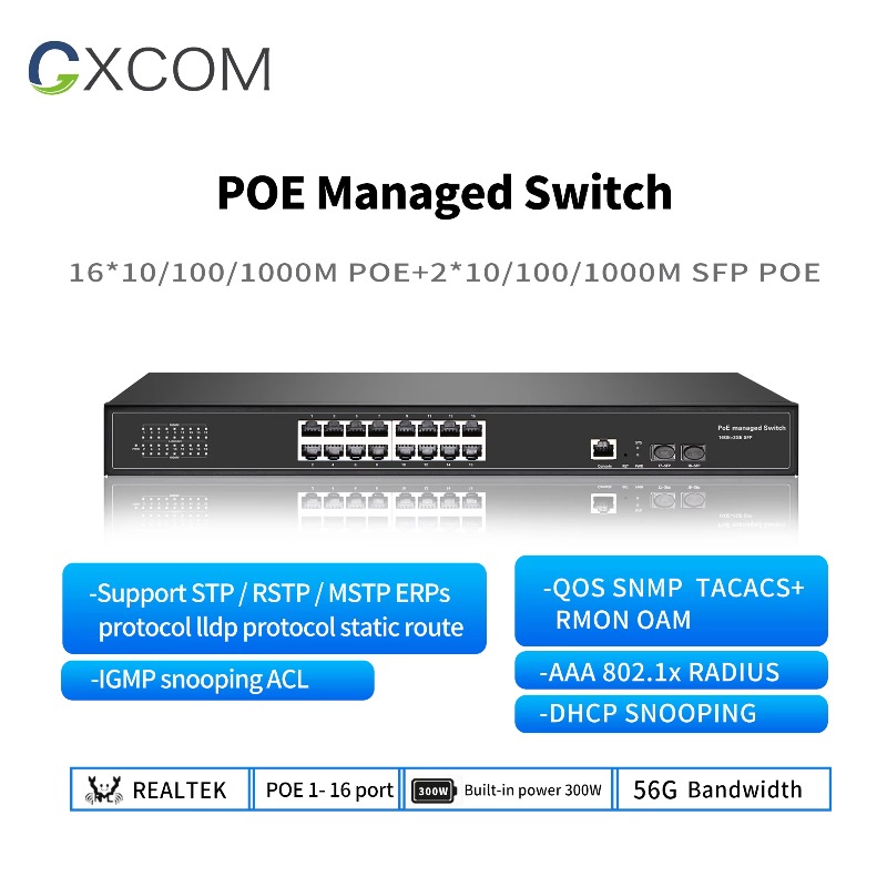 8ポート、16ポート、24ポート、48ポート ギガビット 8 - Poe Switch 16 Port 802.3At のレビューと価格