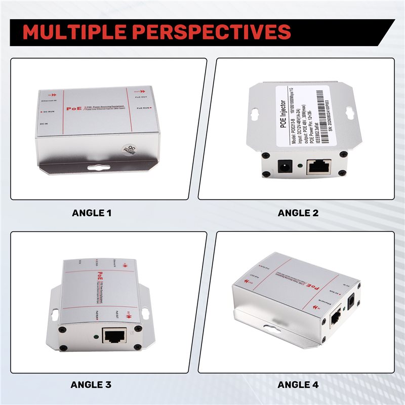 A69Z ギガビット産業用 30W PoE+ インジェクター - Poe Injector Gigabit 30W のレビューと価格
