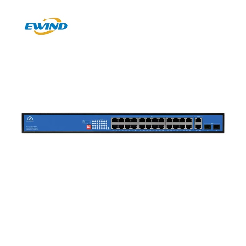 クラウド管理型24ポートギガビットPoEスイッチ、802.3 - Managed Switch 24 Port Gigabit のレビューと価格
