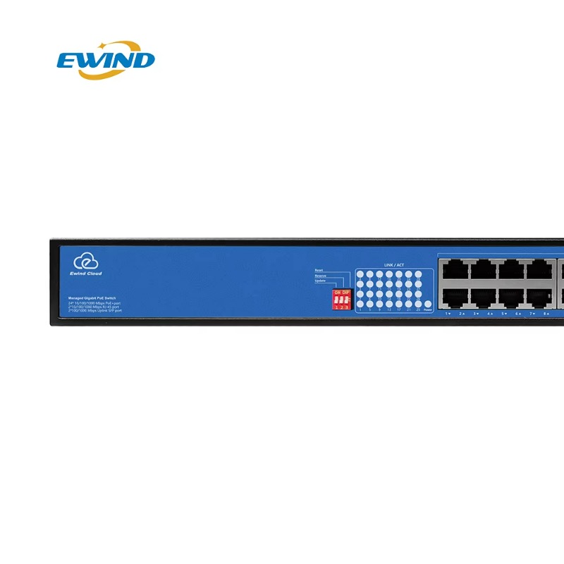 クラウド管理型24ポートギガビットPoEスイッチ、802.3 - Managed Switch 24 Port Gigabit のレビューと価格