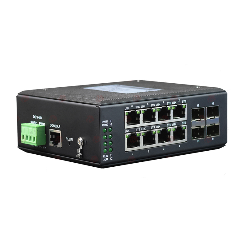 DINレールL2マネージド8ポートリングネットワークスイッチ - Industrial Switch Din Rail Gigabit のレビューと価格
