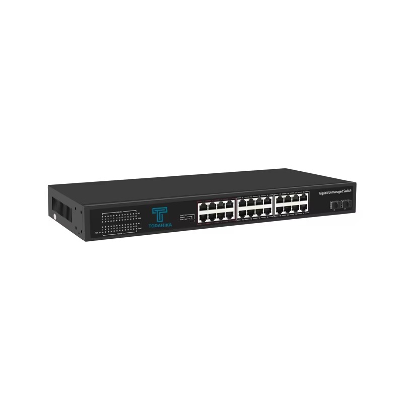 1Uラックマウント型ギガビット24ポート10/100/100 - Network Switch Rack Mount 1U のレビューと価格