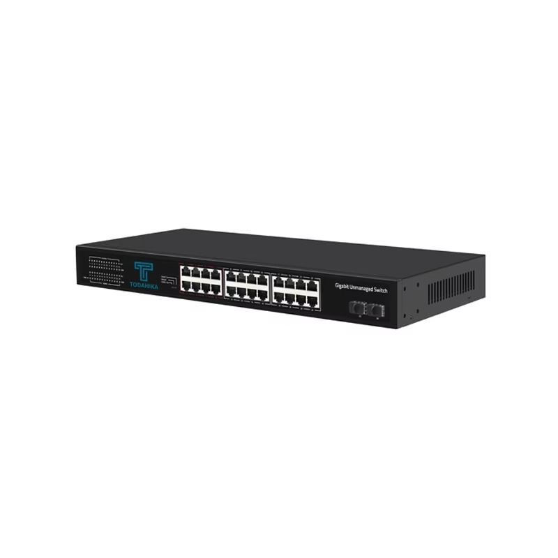 1Uラックマウント型ギガビット24ポート10/100/100 - Network Switch Rack Mount 1U のレビューと価格