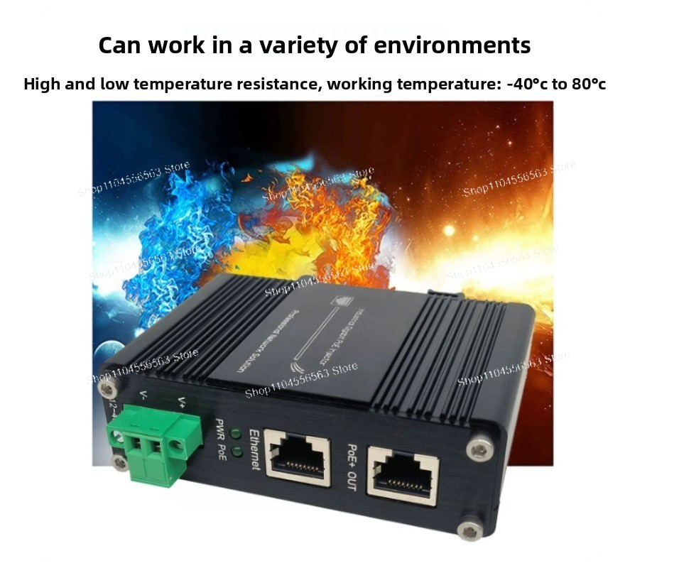 ギガビット30W PoEインジェクター、産業用DINレールマ - Poe Injector Gigabit 30W のレビューと価格