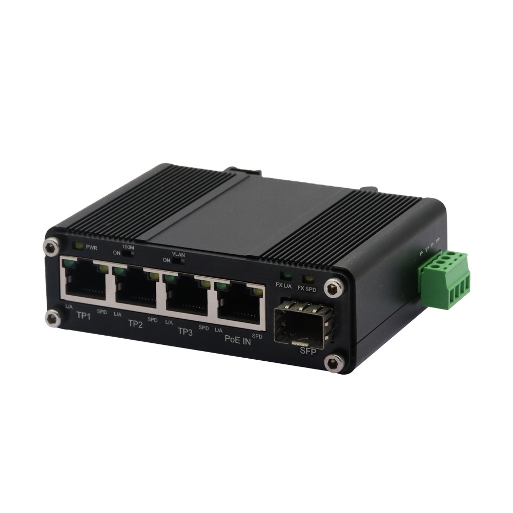 ミニ産業用3ポートPDスイッチ（PoEスプリッター付き） | - Industrial Switch Din Rail Gigabit のレビューと価格