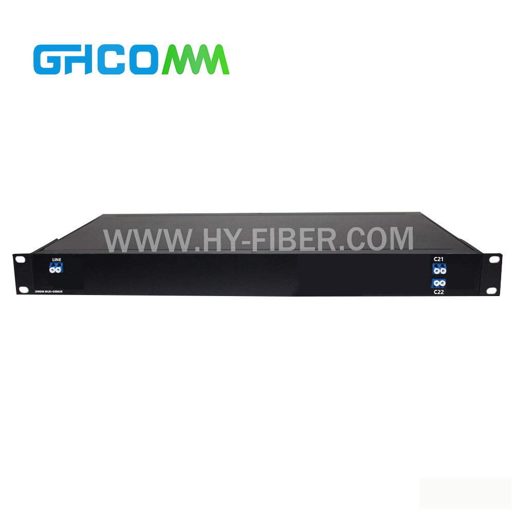 2CH ～ 6CH 100GHz DWDM MUX DEMU - Network Switch Rack Mount 1U のレビューと価格