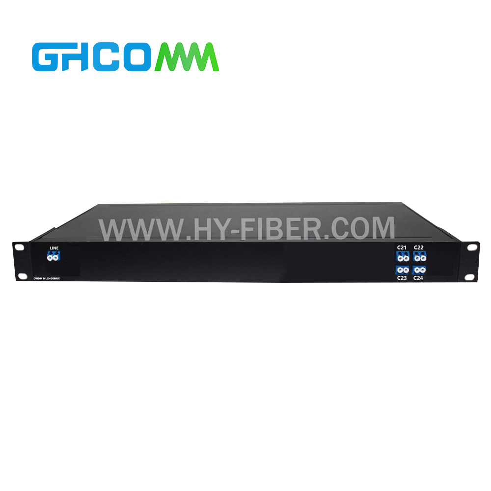 2CH ～ 6CH 100GHz DWDM MUX DEMU - Network Switch Rack Mount 1U のレビューと価格