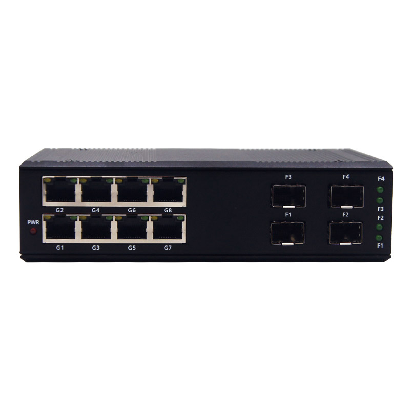 産業用35mm DINレール対応ギガビット4 SFPスロット - Industrial Switch Din Rail Gigabit のレビューと価格